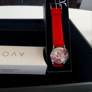 Avon Happy Holidays watch